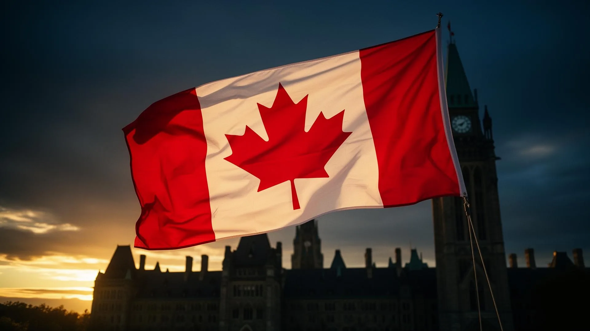 صوتٌ مواطن تحت العلم الكندي
